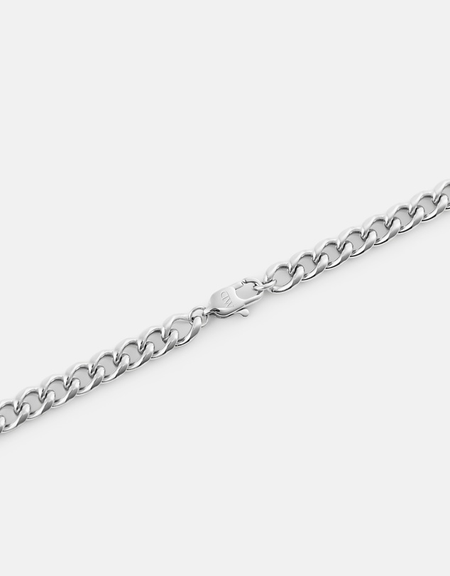 Daniel Wellington - Ellipse 4mm Cuban Chain Necklace 50cm