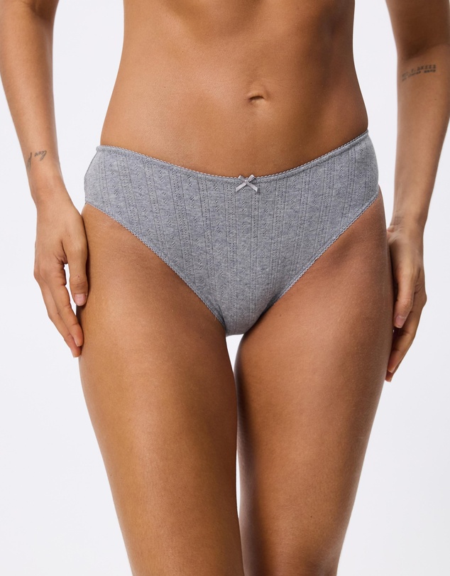 Cotton On Body - 5-Pack Cotton Pointelle Cheeky Briefs