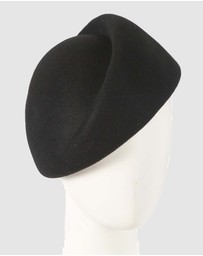 Max Alexander - Winter Black Felt Designer Hat
