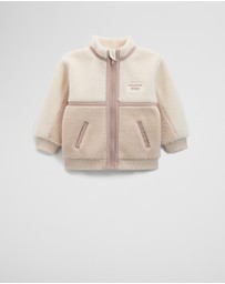 Country Road - Sherpa Zip Through Jacket