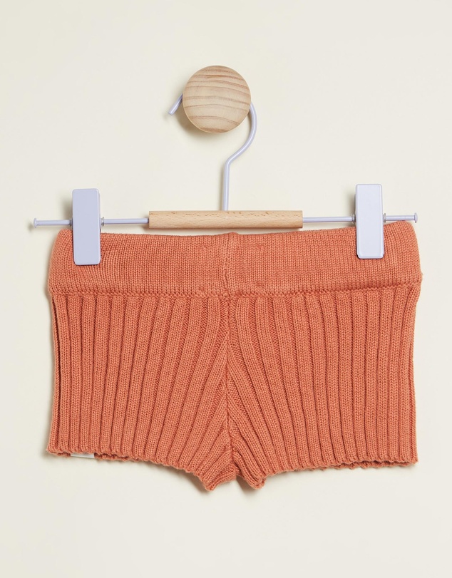 All Fenix - Mini Rib Knit Shorts - Babies-Kids
