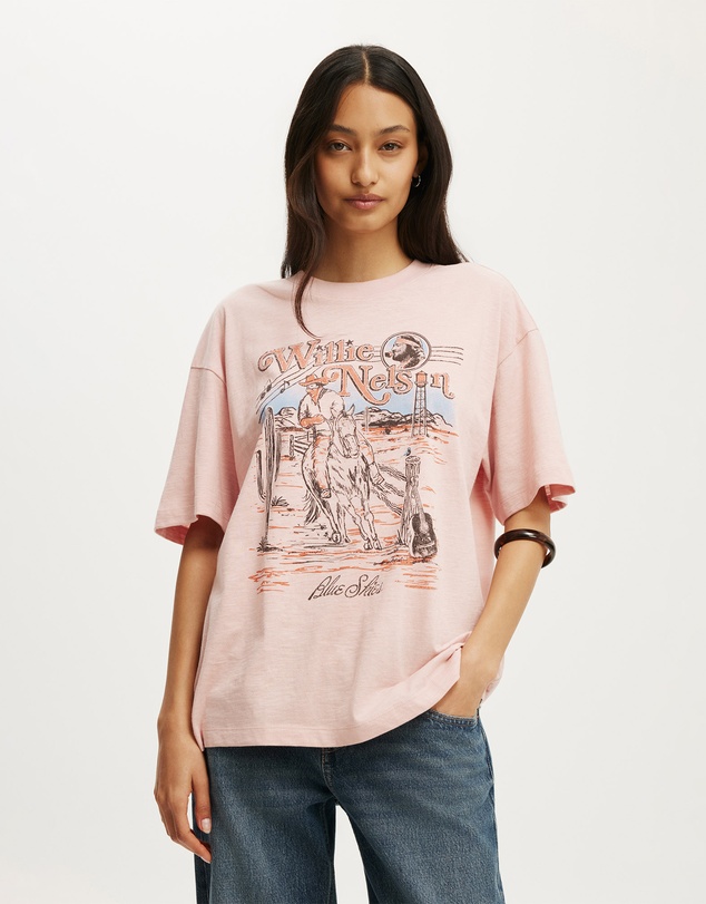 Cotton On - The Lcn Music Boxy Graphic Tee