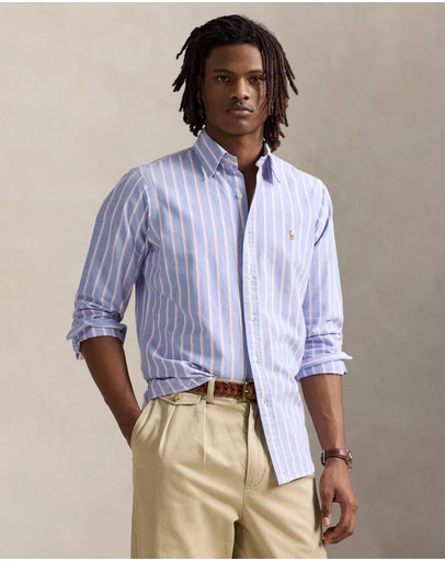 Polo Ralph Lauren - Custom Fit Striped Oxford Shirt