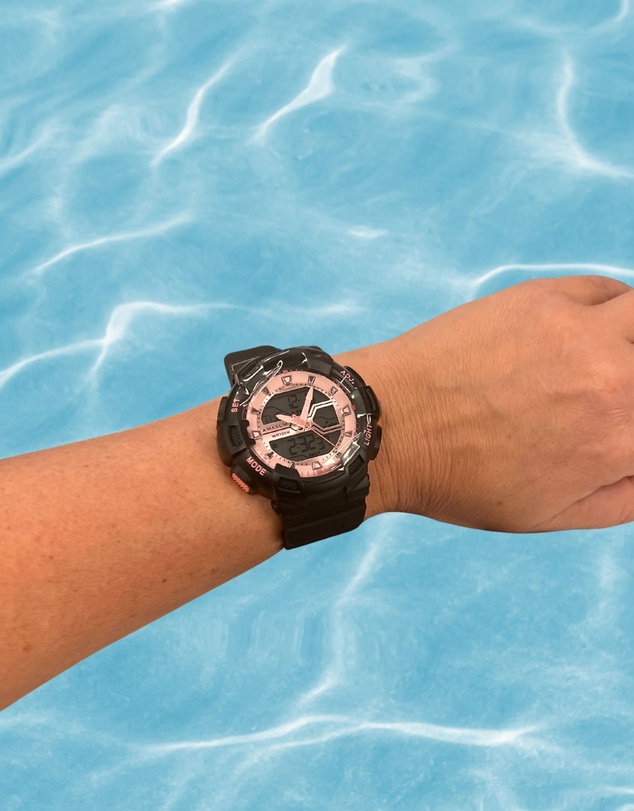 Maxum - Spectre Black and Pink Analogue & Digital