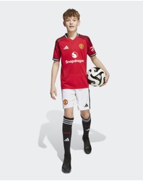 adidas Performance - Manchester United 25/26 Home Football Shorts Kids