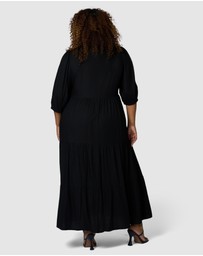 Sunday In The City - Wild Halo Midi Shirt Dress