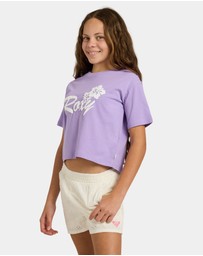 Roxy - Girls 8 to 16 Summer Wave T-Shirt