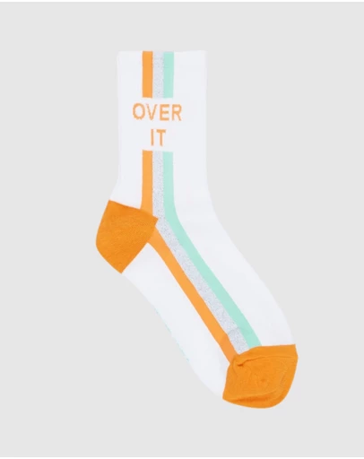 High Heel Jungle - Over It Statement Socks