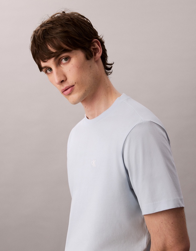 Calvin Klein Jeans - Embroidered Monogram Logo Relaxed T-Shirt