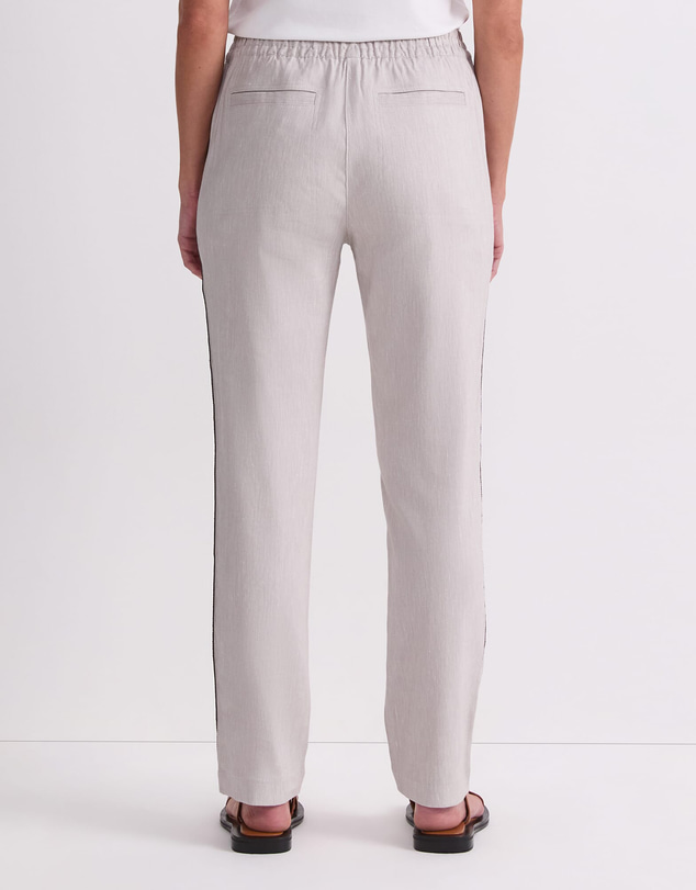 Sportscraft - Rosa Side Stripe Linen Pant