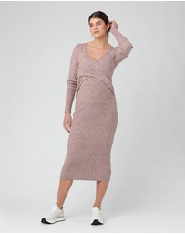 Ripe Maternity - Heidi Nursing Knit Dress