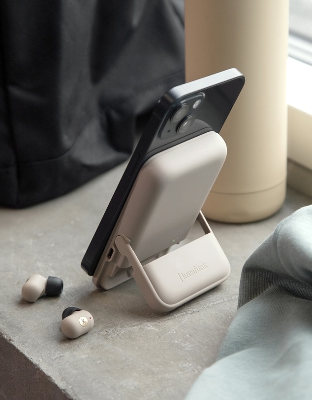 Kreafunk - Kreafunk Tocharge Go Powerbank + Earbuds - Ivory Sand