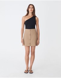 Forcast - Holly Bamboo One Shoulder Top