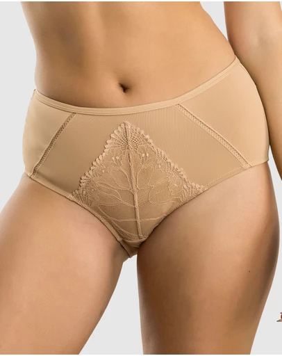 Parfait - Charlene High Waist Brief With Lace