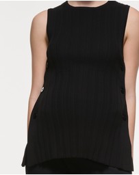 Soon Maternity - Collette Linen Knit Feeding Tank