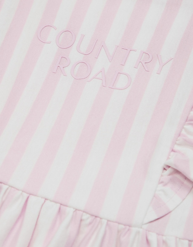 Country Road - Sleeveless Frill Jersey Dress