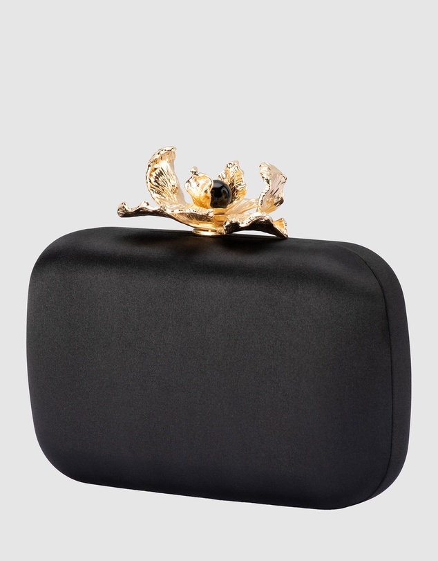Olga Berg - Adele Orchid Lock Clutch