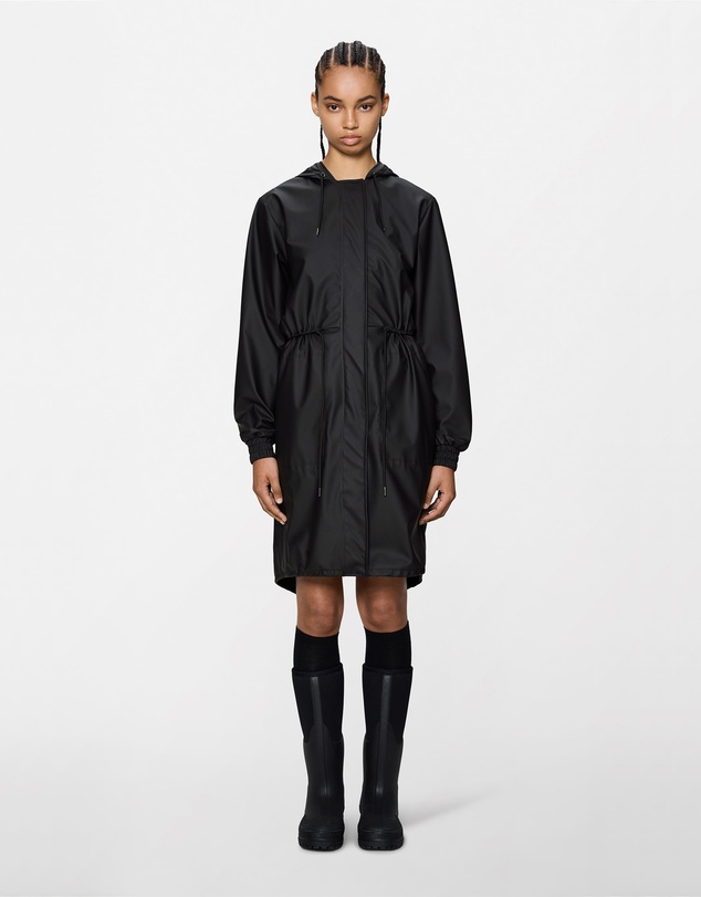 RAINS - String Women's Parka Black