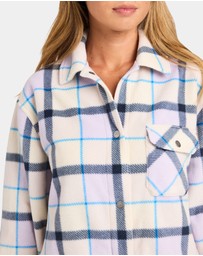 Quiksilver - Womens Camp Queen Polar Fleece Long Sleeve Shirt