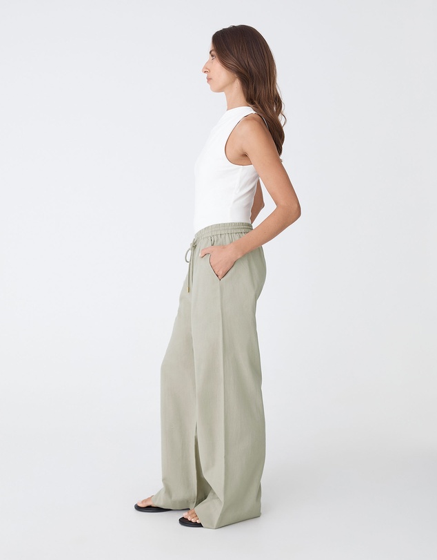 Forcast - Bronte Cotton Drawstring Pants
