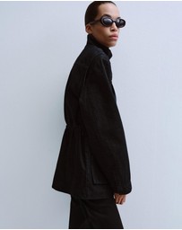 M.N.G - Oversized Denim Parka With Pockets