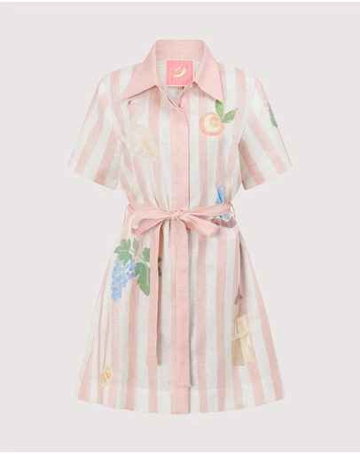 SMWR. by The Somewhere Co - Boat Days Mini Shirt Dress