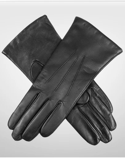 DENTS - Cashmere Lined Touchscreen Leather Gloves