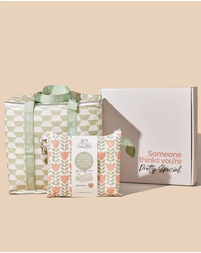 Sky Gazer - Shopping Bundle- Gift Box Hamper- Green