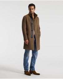 Calibre - Wool Funnel Neck Coat