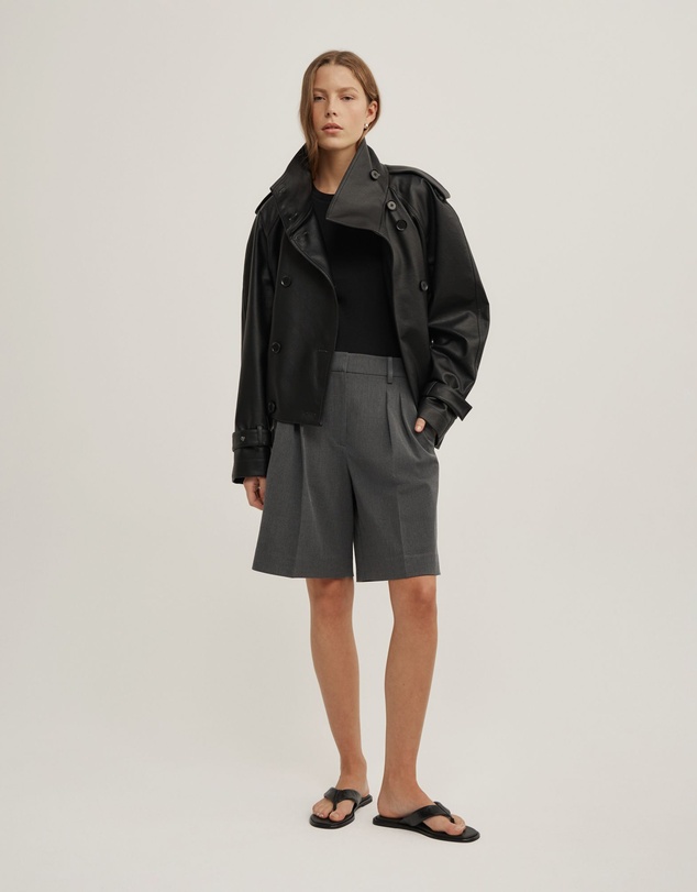 Witchery - Funnel Neck Trench Coat