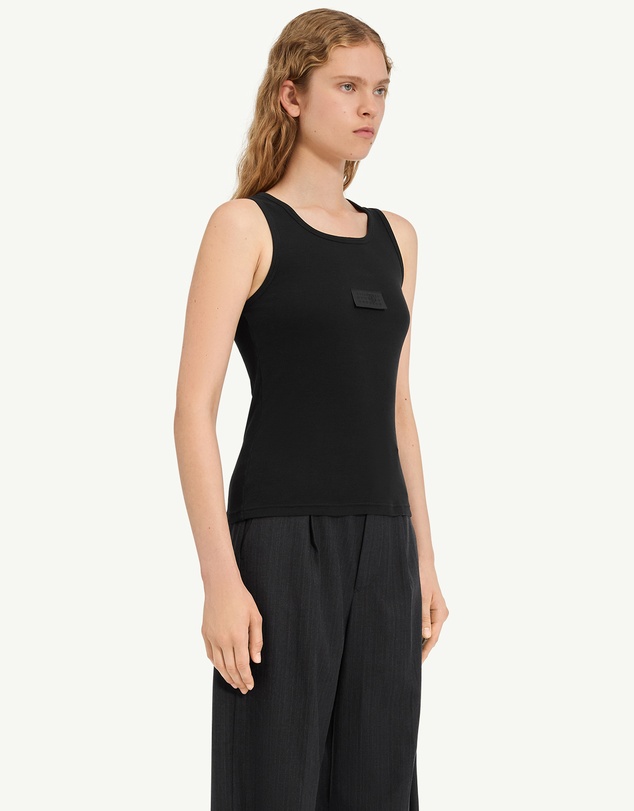 MM6 Maison Margiela - Logo Patch Tank Top