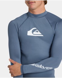 Quiksilver - Mens All Time Long Sleeve Rash Vest