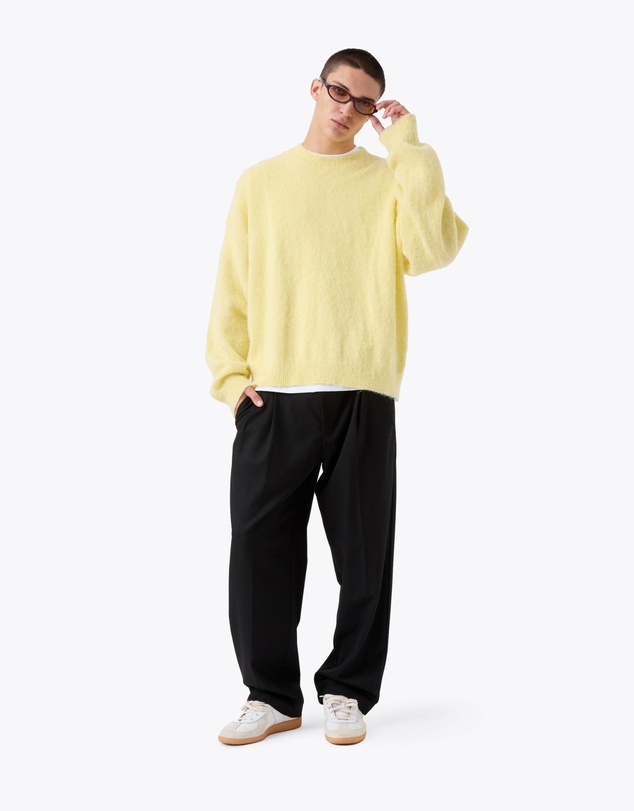 Zanerobe - Box Crop Knit Crew Jumper