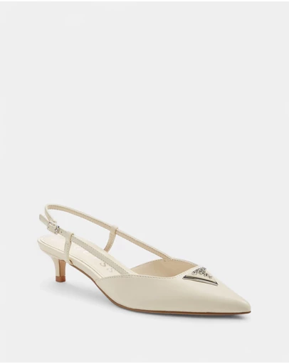 GUESS - Jesson Sling Back Kitten Heels