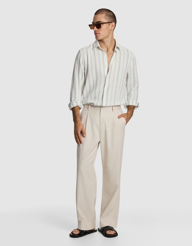 yd. - Vega Relaxed Stripe Shirt