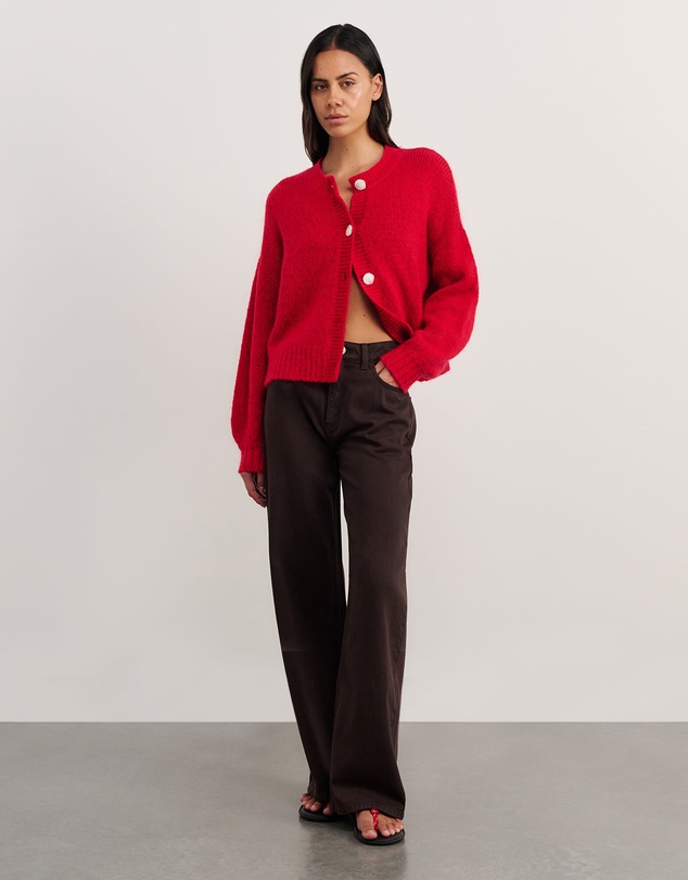 Jag - Lily Fluffy Knit Cardigan