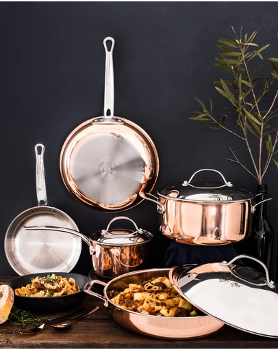 Chasseur - Escoffier Induction Fry Pan 20cm - Copper