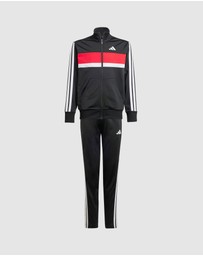 adidas Sportswear - Seasonal Essentials Tiberio 3 Stripes Tricot Tracksuit - Teens