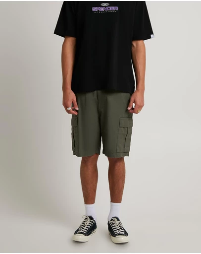 Spencer Project - Surplus Cargo Denim Shorts