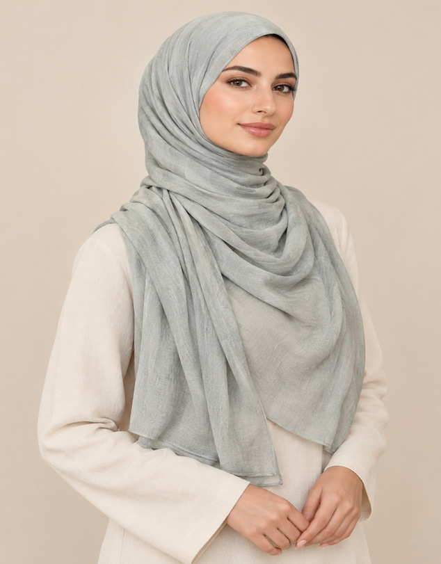 Mod Squad - Double Stitch Hijab- Cool Mint