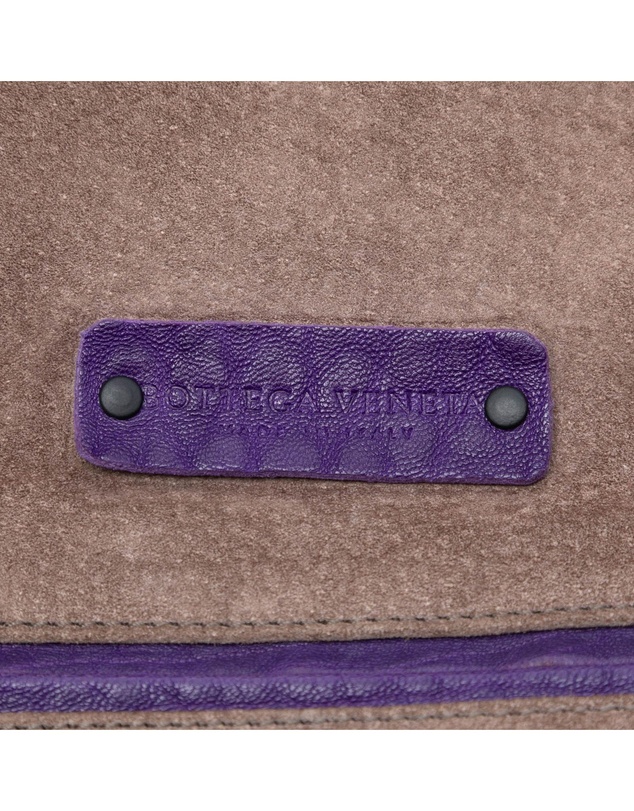 Pre-Loved by Azura Reborn - Pre-Loved Intrecciato Trimmed Leather Handbag