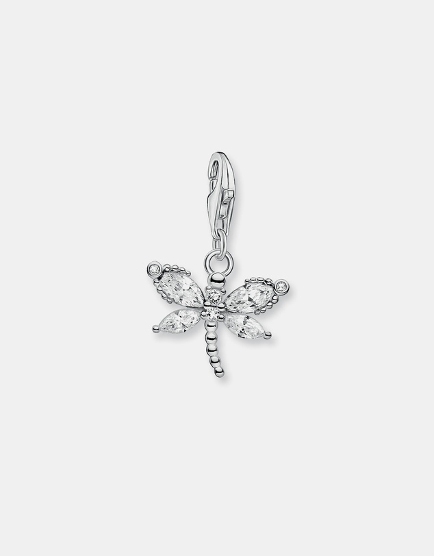 THOMAS SABO - THOMAS SABO Dragonfly with White Zirconia Charm