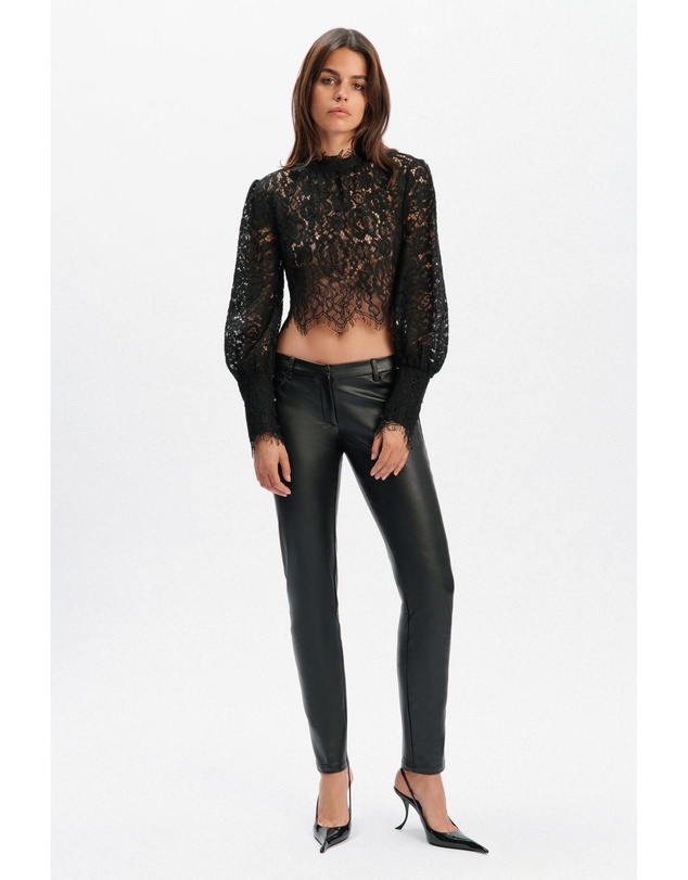 Bardot - Georgia Long Sleeve Lace Top