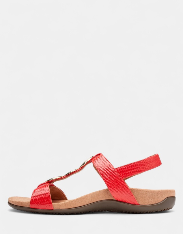 Vionic - Farra Adjustable Sandal - Cherry Woven