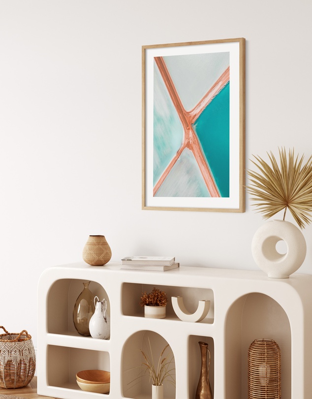 Olive et Oriel - Salt Fields III Art Print