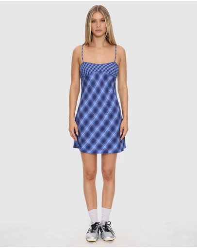 Thrills - High Speed Check Mini Dress