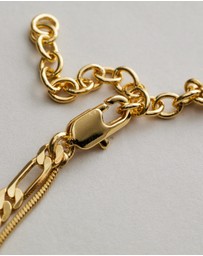 Luv Aj - Cecilia Chain Necklace Stack