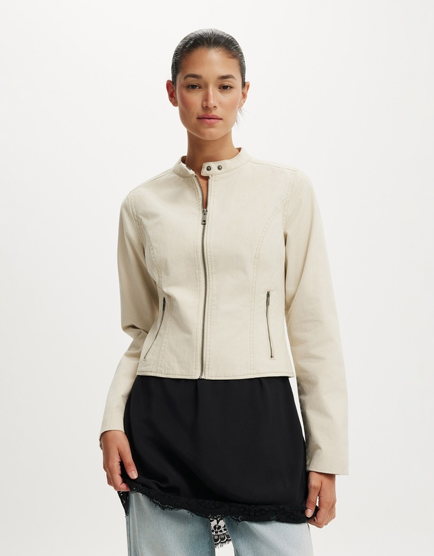 Cotton On - Bay Moto Jacket