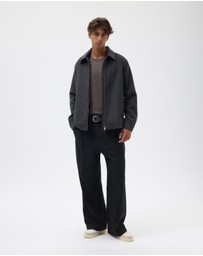 AERE - Wool Double Zip Jacket