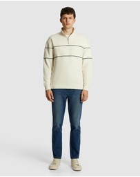 yd. - Battersea 1/4 Zip Sweatshirt